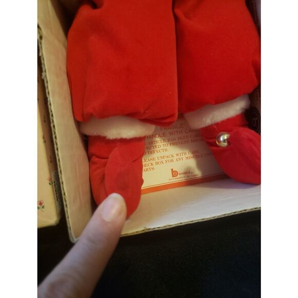 VINTAGE Christmas doll Vegas Circus Circus Brinn's calender clown - Picture 5 of 7